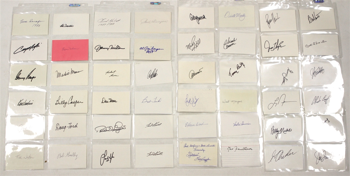 1980-1990s Mixed Sports Autograph Collection (248)