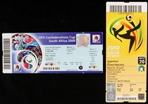 2009 2010 FIFA Confederations Cup / World Cup Soccer Unused Tickets (6)