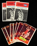 1957 Dolph Schayes Topps Card (7) & 1961 Fleer (3) Cards