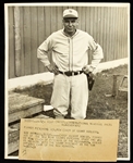 1931 Chief Bender New York Giants 8x10 Original Photo