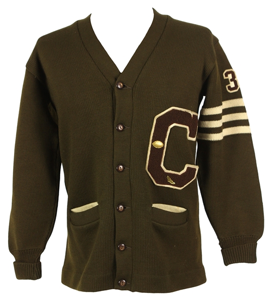 1933 "C" Albion Mills Football/Track Letter Sweater (MEARS LOA)