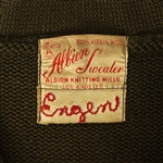 1933 C Albion Mills Football/Track Letter Sweater (MEARS LOA)