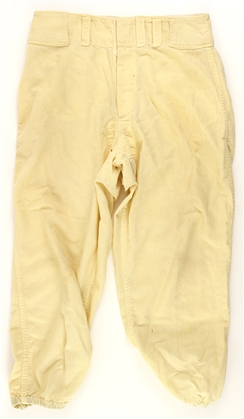 1960 Rawlings Hall of Fame Game Worn Flannel Baseball Pants (MEARS LOA)