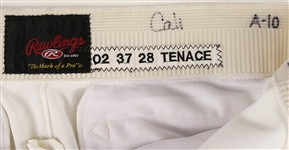 2002 Gene Tenace St. Louis Cardinals Uniform Pants (MEARS LOA)