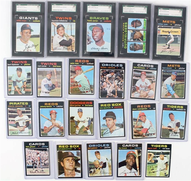 1971 Topps Near Set (739/752)