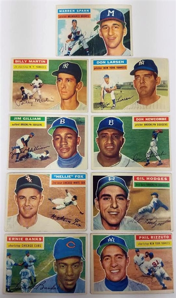 1955 Topps Baseball Partial Set (159/206)