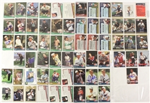 1980'-2000's Golf Football Olympics Signed Trading Cards - Lot of 200