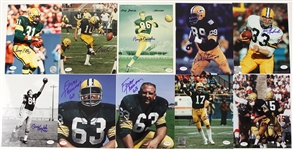 1980's-90's Green Bay Packers Signed 8 x 10 Photos - Lot of 58 *JSA*