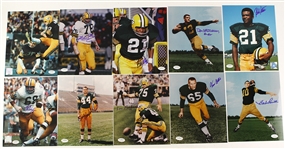 1980's-90's Green Bay Packers Signed 8 x 10 Photos - Lot of 58 *JSA*