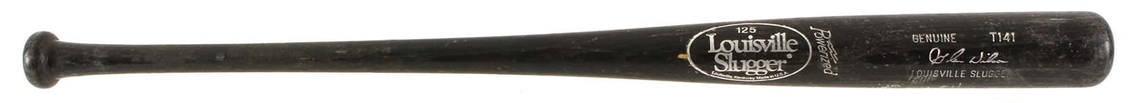 1986-88 Glenn Wilson Phillies/Pirates Signed Louisville Slugger Professional Model Game Used Bat (MEARS LOA/JSA)