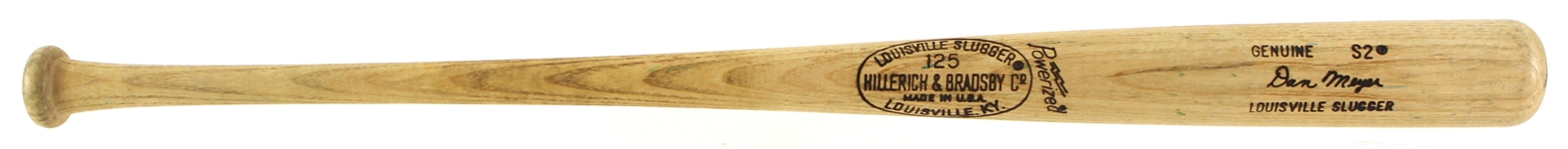 1977-79 Dan Meyer Seattle Mariners H&B Louisville Slugger Professional Model Game Used Bat (MEARS LOA)