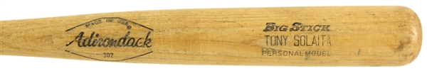 1977-79 Tony Solaita Angels/Blue Jays Adirondack Professional Model Game Used Bat (MEARS LOA)