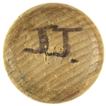1969 Johnny Jeter Philadelphia Phillies H&B Louisville Slugger Professional Model Game Used Bat (MEARS LOA)