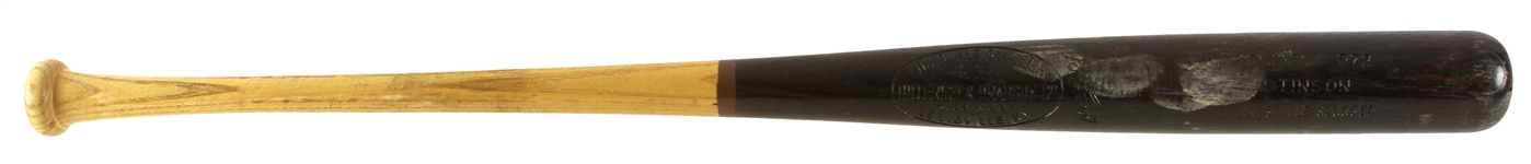 1977-79 Bob Stinson Seattle Mariners H&B Louisville Slugger Professional Model Game Used Bat (MEARS LOA)