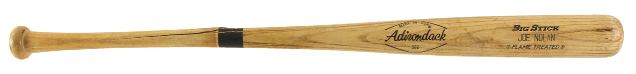 1977-79 Joe Nolan Atlanta Braves Adirondack Professional Model Game Used Bat (MEARS LOA)
