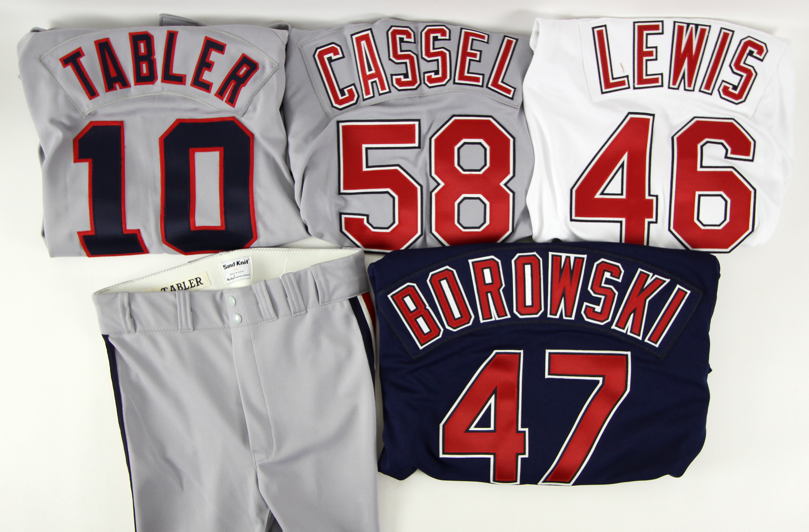Lot Detail - 1986-2009 Cleveland Indians Game Worn Jersey