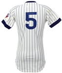 1976 Randy Hundley Chicago Cubs Signed Game Worn Home Jersey (MEARS LOA/JSA)