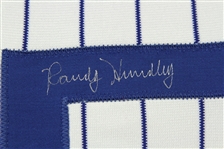 1976 Randy Hundley Chicago Cubs Signed Game Worn Home Jersey (MEARS LOA/JSA)