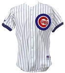 1992 Shawon Dunston Chicago Cubs Signed Home Jersey (MEARS LOA/JSA)