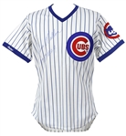 1989 Jerome Walton Chicago Cubs Signed Home Jersey (MEARS LOA/JSA) Rookie of the Year Season