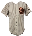 1985 Kevin McReynolds San Diego Padres Game Worn Road Jersey (MEARS LOA)