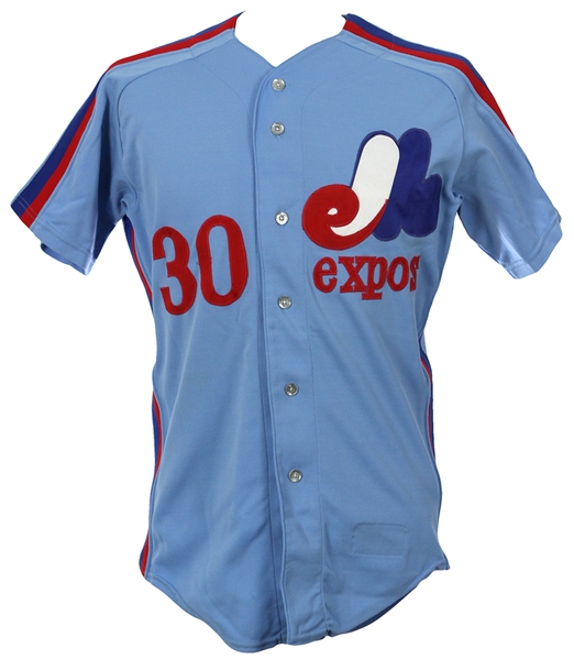 1985 Tim Raines Montreal Expos Signed Game Worn Road Jersey (MEARS A10/JSA)