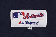 2005 Carlos Lee Milwaukee Brewers Signed Game Worn Alternate Jersey (MEARS LOA/JSA)