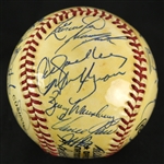 1988 Chicago Cubs Team Signed ONL Giamatti Baseball w/ 28 Signatures Including Andre Dawson, Billy Williams, Goose Gossage, Don Zimmer & More (JSA)
