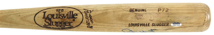 1983-85 Robin Yount Milwaukee Brewers Signed Louisville Slugger Professional Model Game Used Bat (MEARS A8 & PSA/DNA)