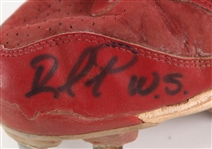 2011 Rafael Furcal St. Louis Cardinals Signed Postseason Nike Cleats (MEARS LOA & PSA/DNA & Player Letter)