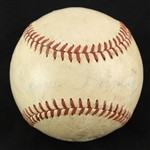 1940-50 Rogers Hornsby Signed Official Texas League J. Alvin Gardner Baseball (PSA/DNA)