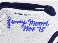 2000's Lenny Moore Baltimore Colts Signed Under Armor Cleats (JSA)