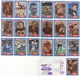 1988 Swell Hall of Fame Football Trading Card Set - Complete Set of 144 w/ 97 Signed Including Don Hutson, Jim Brown, Johnny Unitas, Joe Namath & More (JSA)
