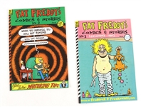 1983-86 Fat Freddys Comics & Stories #1 & #2 Rip Off Press Comic Books