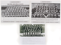 1947-61 Philadelphia Eagles Chicago/St. Louis Cardinals Team Photos - Lot of 3