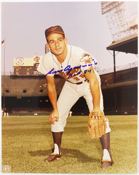 2001 Luis Aparicio Baltimore Orioles Signed 8" x 10" Photo (JSA) 