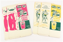 1970s Batman All Star Dairies Unused Lemon & Fruit Drink Cartons - Lot of 4