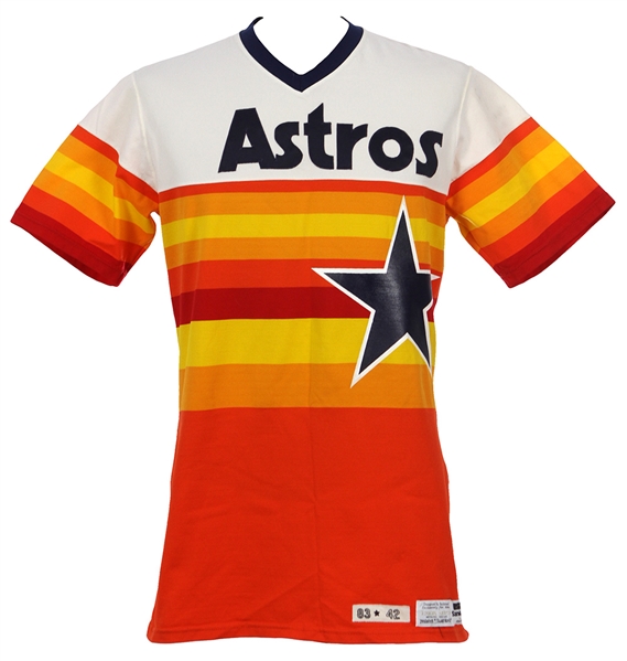 1983 Houston Astros #41 Home Jersey (MEARS LOA)