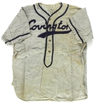 1940s Covington Game Worn Amco Flannel Baseball Uniform (MEARS LOA)