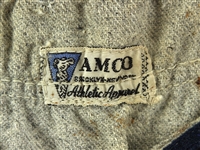 1940's Covington Game Worn Amco Flannel Baseball Uniform (MEARS LOA)