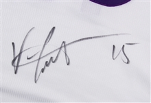 1999-2000 Vince Carter Toronto Raptors Signed Home Jersey (MEARS LOA/JSA)