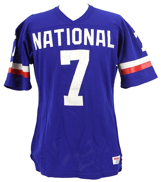 1982-83 Joe Theismann Washington Redskins Signed Pro Bowl Jersey (PSA/DNA)