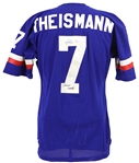 1982-83 Joe Theismann Washington Redskins Signed Pro Bowl Jersey (PSA/DNA)