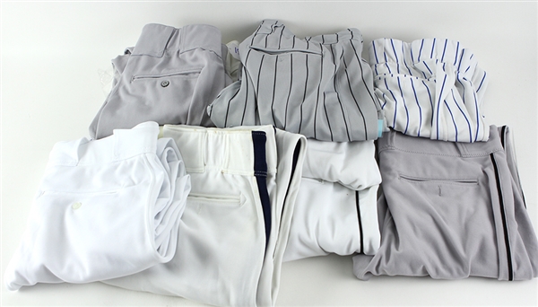 1990-2007 Game Worn Baseball Uniform Pants - Lot of 10 (MEARS LOA)