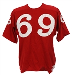 1964-65 Mike Kennedy Nebraska Cornhuskers Game Worn Home Jersey (MEARS LOA)