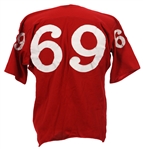 1964-65 Mike Kennedy Nebraska Cornhuskers Game Worn Home Jersey (MEARS LOA)
