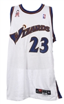 2001-02 Michael Jordan Washington Wizards Home Jersey (MEARS LOA)