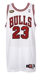 1998 Michael Jordan Chicago Bulls NBA Finals Home Jersey (MEARS LOA)