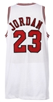1998 Michael Jordan Chicago Bulls NBA Finals Home Jersey (MEARS LOA)