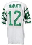 1970-1972 circa Joe Namath New York Jets Signed Game Worn Road Jersey (MEARS A10 / Steiner / JSA)